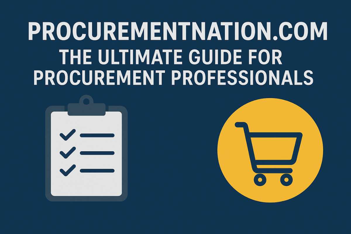 ProcurementNation.com: The Procurement Pros Ultimate Guide